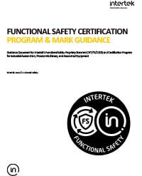Functional Safety Certification Program