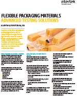 Flexible Packaging Materials Technical Tidbits