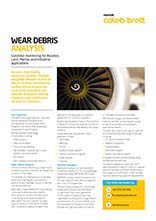 Wear Debris Analysis Factsheet 2021