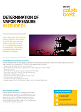 Determination of Vapor Pressure Crude N Dakota